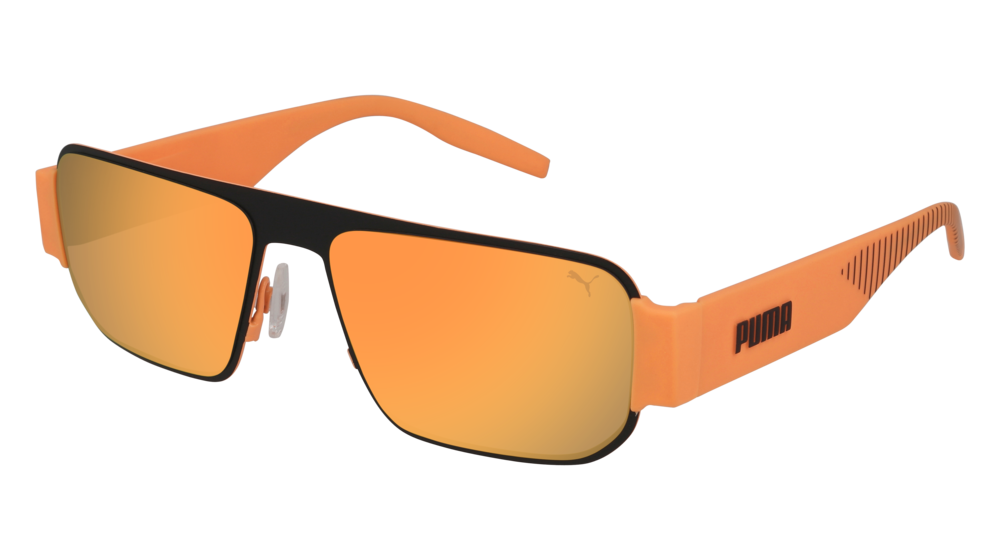 Puma PU0283S-004 57 Sunglass METAL
